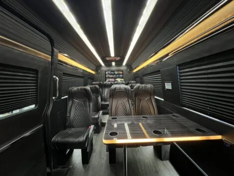 Mercedes Sprinter Van Interior